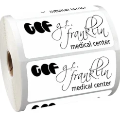 Sticker by the Roll - Rectangle - 2 inches x 4 inches