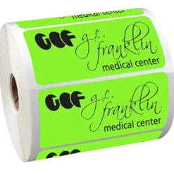 Sticker by the Roll - Rectangle - 2 inches x 4 inches