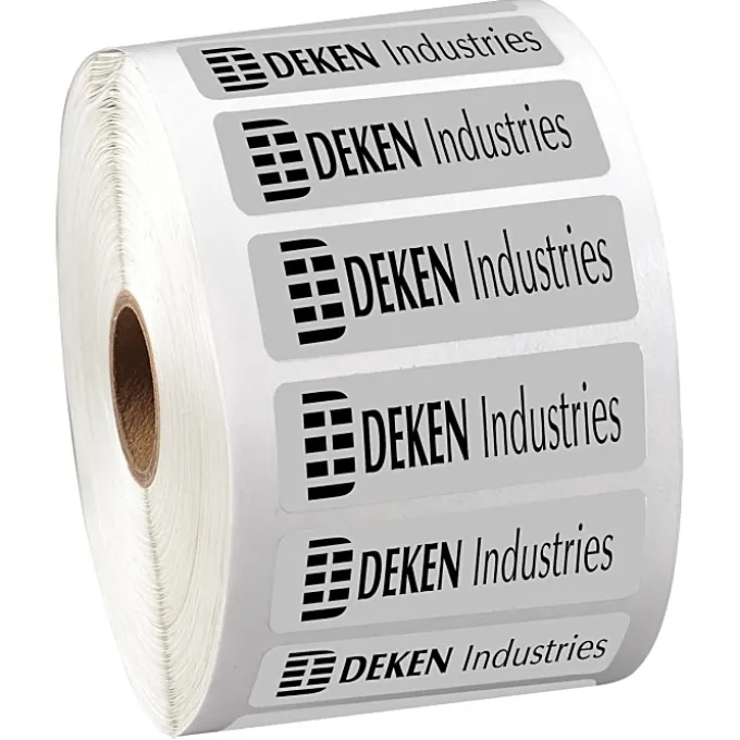 Sticker by the Roll - Rectangle - 3/4 inches x 2-1/4 inches