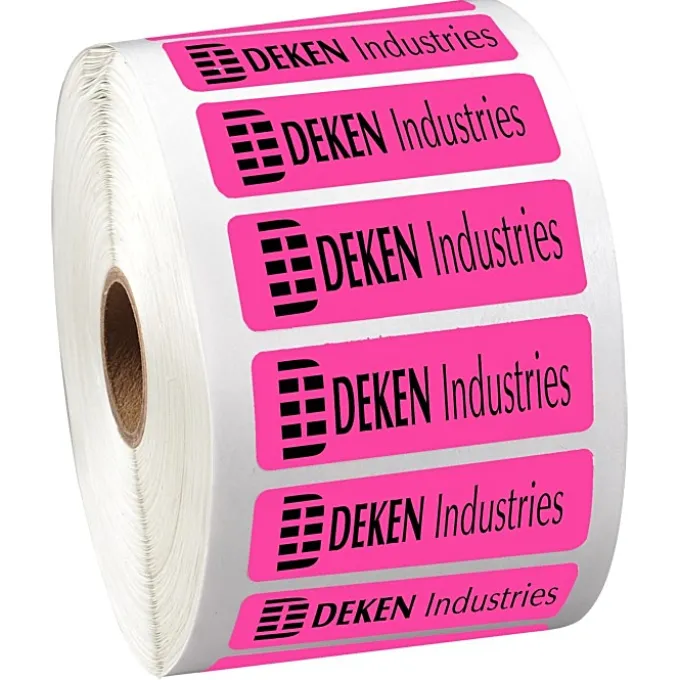 Sticker by the Roll - Rectangle - 3/4 inches x 2-1/4 inches