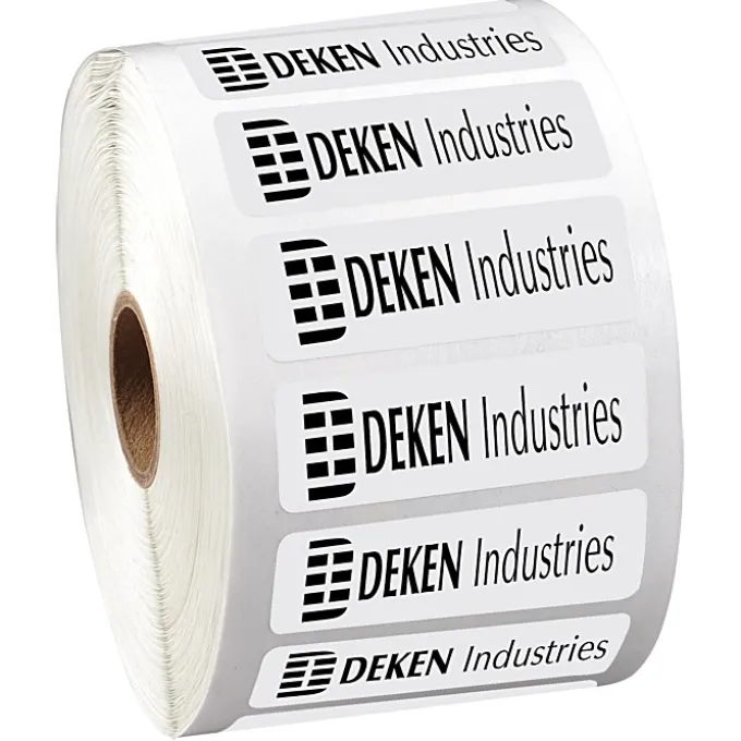 Sticker by the Roll - Rectangle - 3/4 inches x 2-1/4 inches