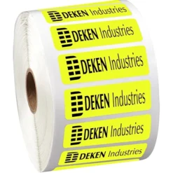 Sticker by the Roll - Rectangle - 3/4 inches x 2-1/4 inches