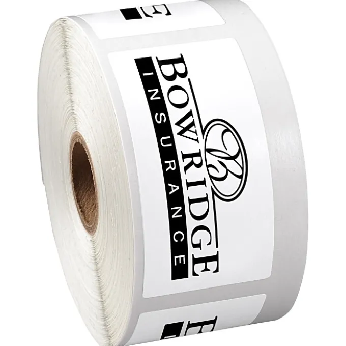 Sticker by the Roll - Rectangle - 1-1/2 inches x 3 inches