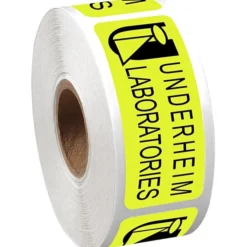 Sticker by the Roll - Rectangle - 1 inch x 2-1/2 inches