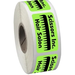 Sticker by the Roll - Rectangle - 3/4 inches x 1-1/2 inches