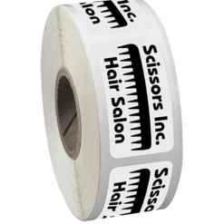 Sticker by the Roll - Rectangle - 3/4 inches x 1-1/2 inches