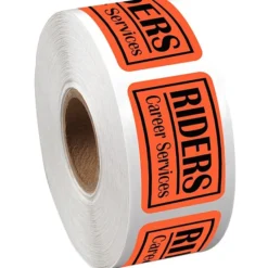 Sticker by the Roll - Rectangle - 1 inch x 1-1/2 inches