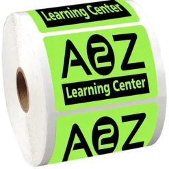 Sticker by the Roll - Rectangle - 2 inches x 2-3/4 inches