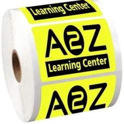 Sticker by the Roll - Rectangle - 2 inches x 2-3/4 inches