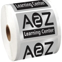 Sticker by the Roll - Rectangle - 2 inches x 2-3/4 inches