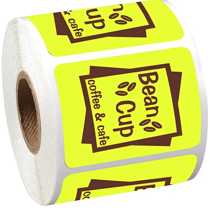 Sticker by the Roll - Rectangle - 1-1/2 inches x 2 inches