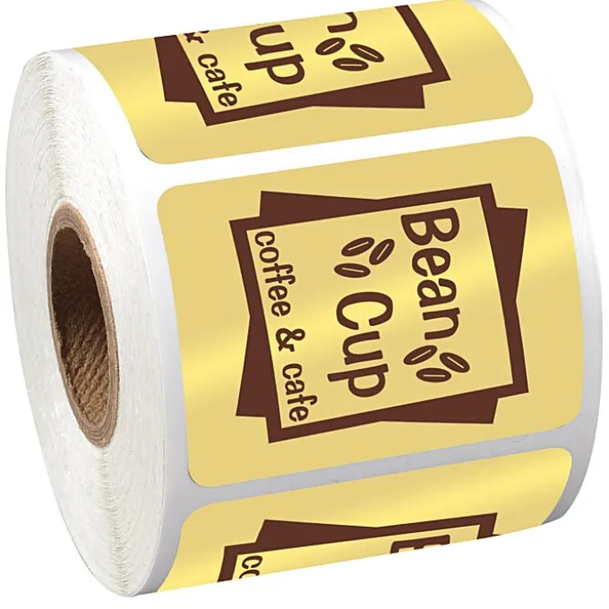 Sticker by the Roll - Rectangle - 1-1/2 inches x 2 inches