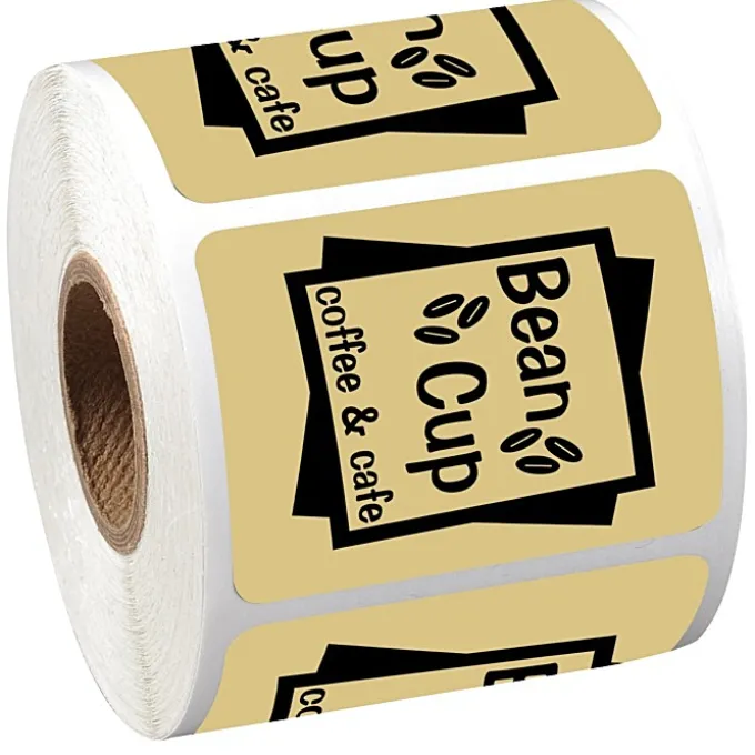 Sticker by the Roll - Rectangle - 1-1/2 inches x 2 inches
