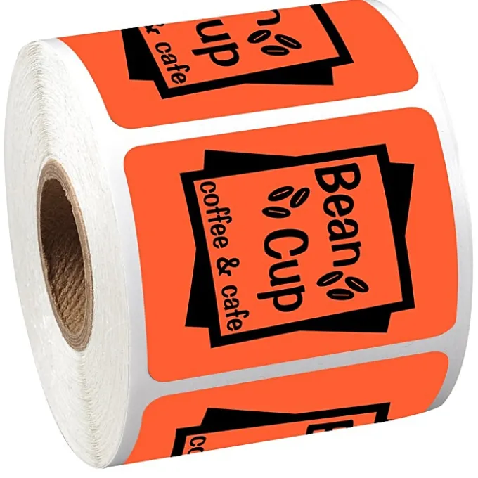 Sticker by the Roll - Rectangle - 1-1/2 inches x 2 inches