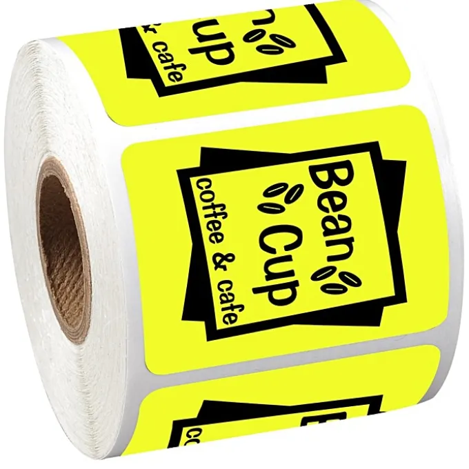 Sticker by the Roll - Rectangle - 1-1/2 inches x 2 inches