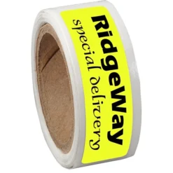 Sticker by the Roll - Rectangle - 7/16 inches x 1-3/4 inches