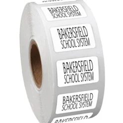 Sticker by the Roll - Rectangle - 5/8 inches x 1 inch