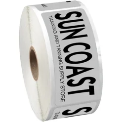 Sticker by the Roll - Rectangle - 1-1/2 inches x 3-1/2 inches