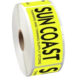 Sticker by the Roll - Rectangle - 1-1/2 inches x 3-1/2 inches