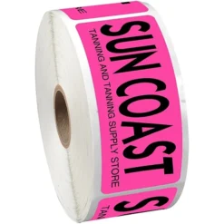 Sticker by the Roll - Rectangle - 1-1/2 inches x 3-1/2 inches