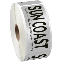 Sticker by the Roll - Rectangle - 1-1/2 inches x 3-1/2 inches