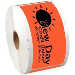 Sticker by the Roll - Rectangle - 2 inches x 4-5/8 inches