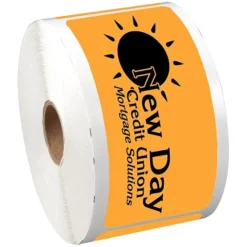 Sticker by the Roll - Rectangle - 2 inches x 4-5/8 inches