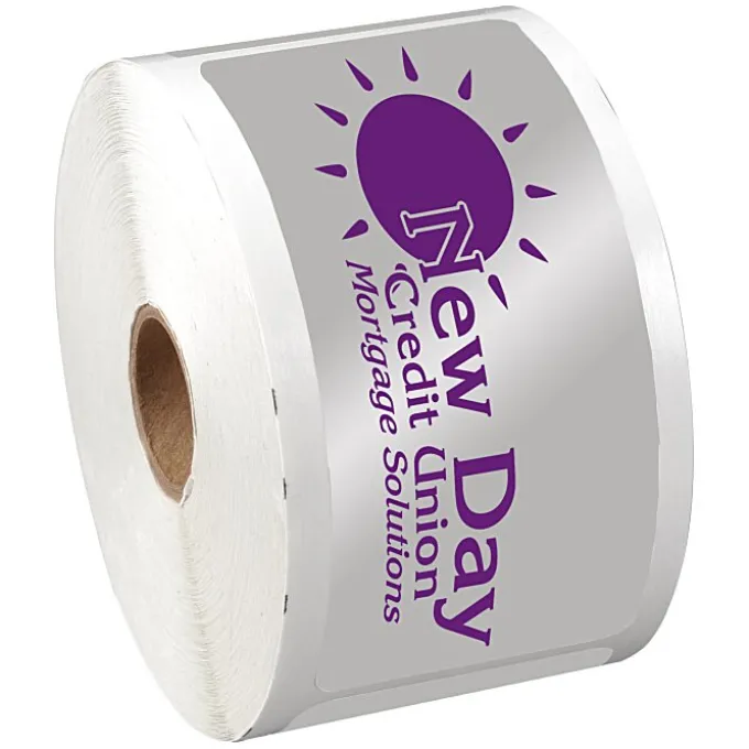 Sticker by the Roll - Rectangle - 2 inches x 4-5/8 inches