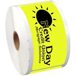 Sticker by the Roll - Rectangle - 2 inches x 4-5/8 inches