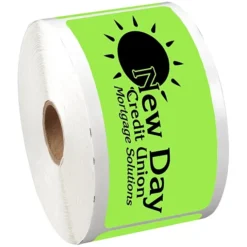 Sticker by the Roll - Rectangle - 2 inches x 4-5/8 inches