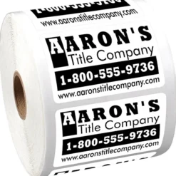 Sticker by the Roll - Rectangle - 1-3/4 inches x 2-3/4 inches