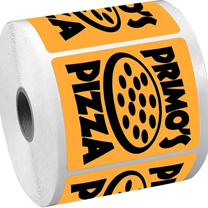 Sticker by the Roll - Rectangle - 2-1/2 inches x 3 inches