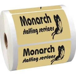 Sticker by the Roll - Rectangle - 2-3/8 inches x 3-3/4 inches