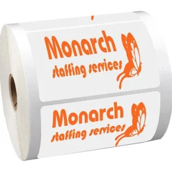 Sticker by the Roll - Rectangle - 2-3/8 inches x 3-3/4 inches