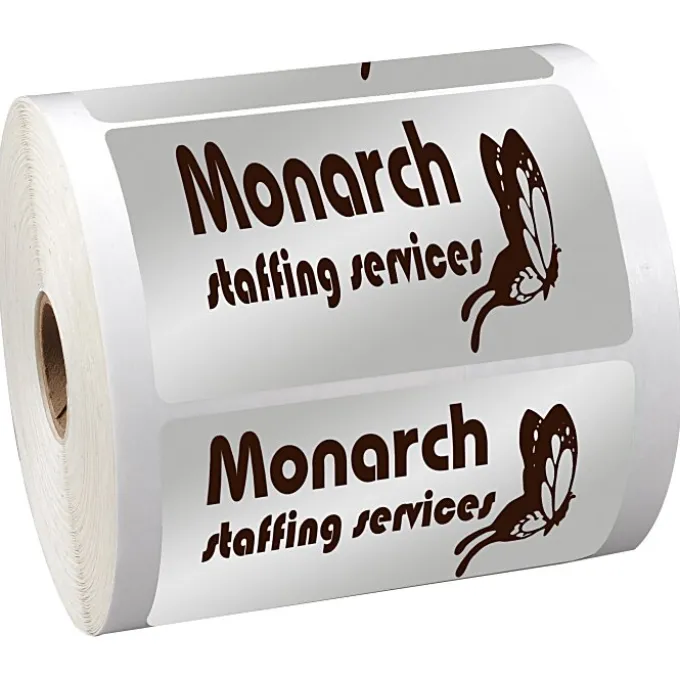 Sticker by the Roll - Rectangle - 2-3/8 inches x 3-3/4 inches