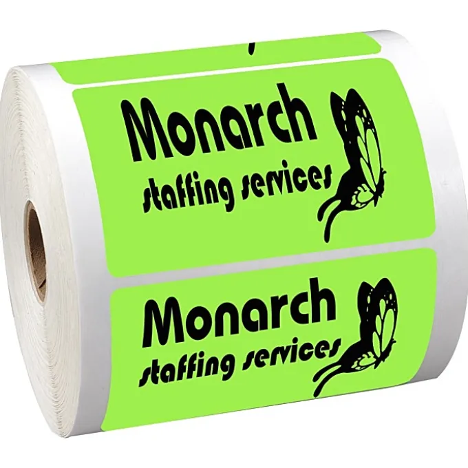 Sticker by the Roll - Rectangle - 2-3/8 inches x 3-3/4 inches