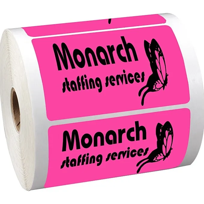 Sticker by the Roll - Rectangle - 2-3/8 inches x 3-3/4 inches
