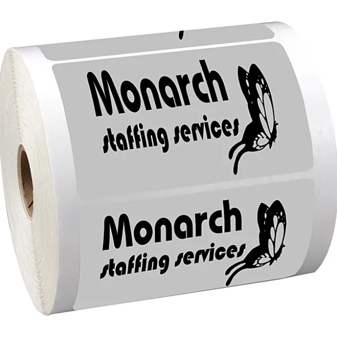Sticker by the Roll - Rectangle - 2-3/8 inches x 3-3/4 inches