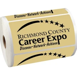 Sticker by the Roll - Rectangle - 2-3/4 inches x 5-1/4 inches
