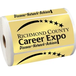 Sticker by the Roll - Rectangle - 2-3/4 inches x 5-1/4 inches