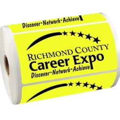 Sticker by the Roll - Rectangle - 2-3/4 inches x 5-1/4 inches