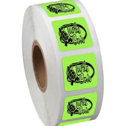 Sticker by the Roll - Square - 3/4 inches x 3/4 inches