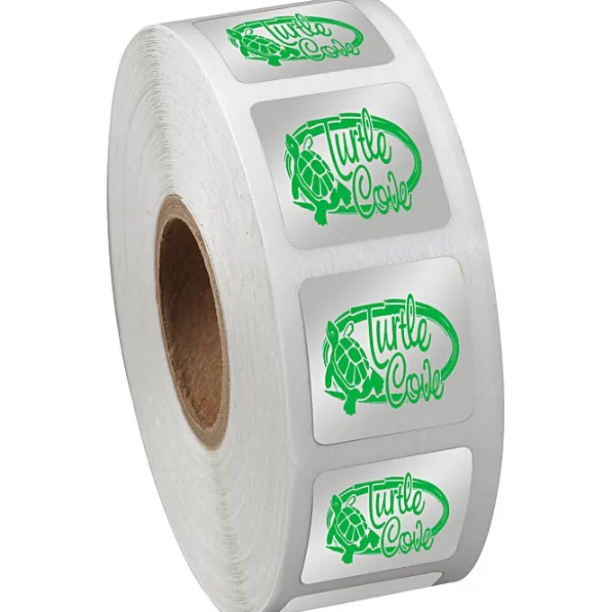 Sticker by the Roll - Square - 3/4 inches x 3/4 inches