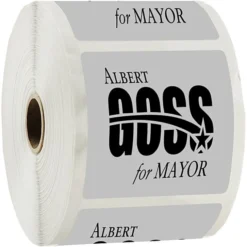 Sticker by the Roll - Square - 3 inches x 3 inches