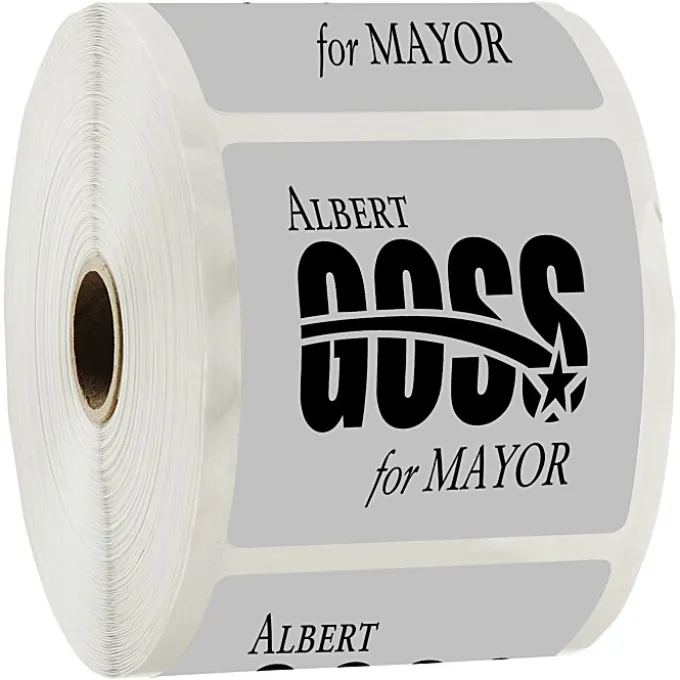 Sticker by the Roll - Square - 3 inches x 3 inches
