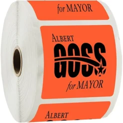 Sticker by the Roll - Square - 3 inches x 3 inches