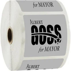 Sticker by the Roll - Square - 3 inches x 3 inches