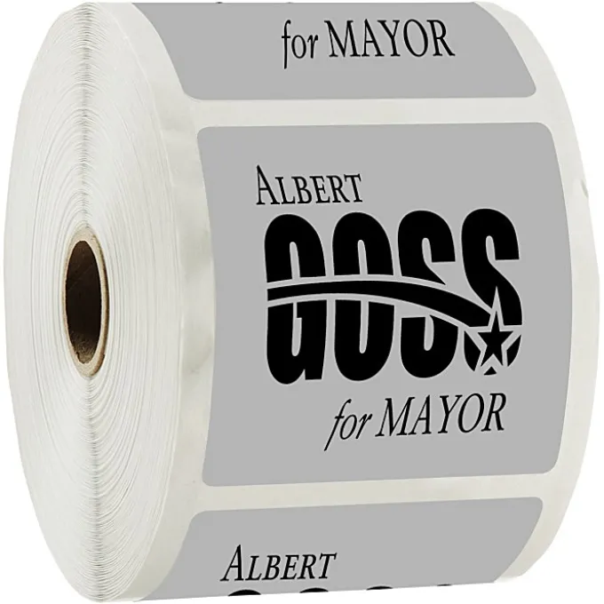 Sticker by the Roll - Square - 3 inches x 3 inches