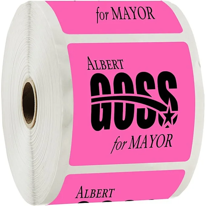 Sticker by the Roll - Square - 3 inches x 3 inches