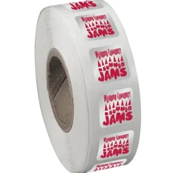 Sticker by the Roll - Square - 1/2 inches x 1/2 inches